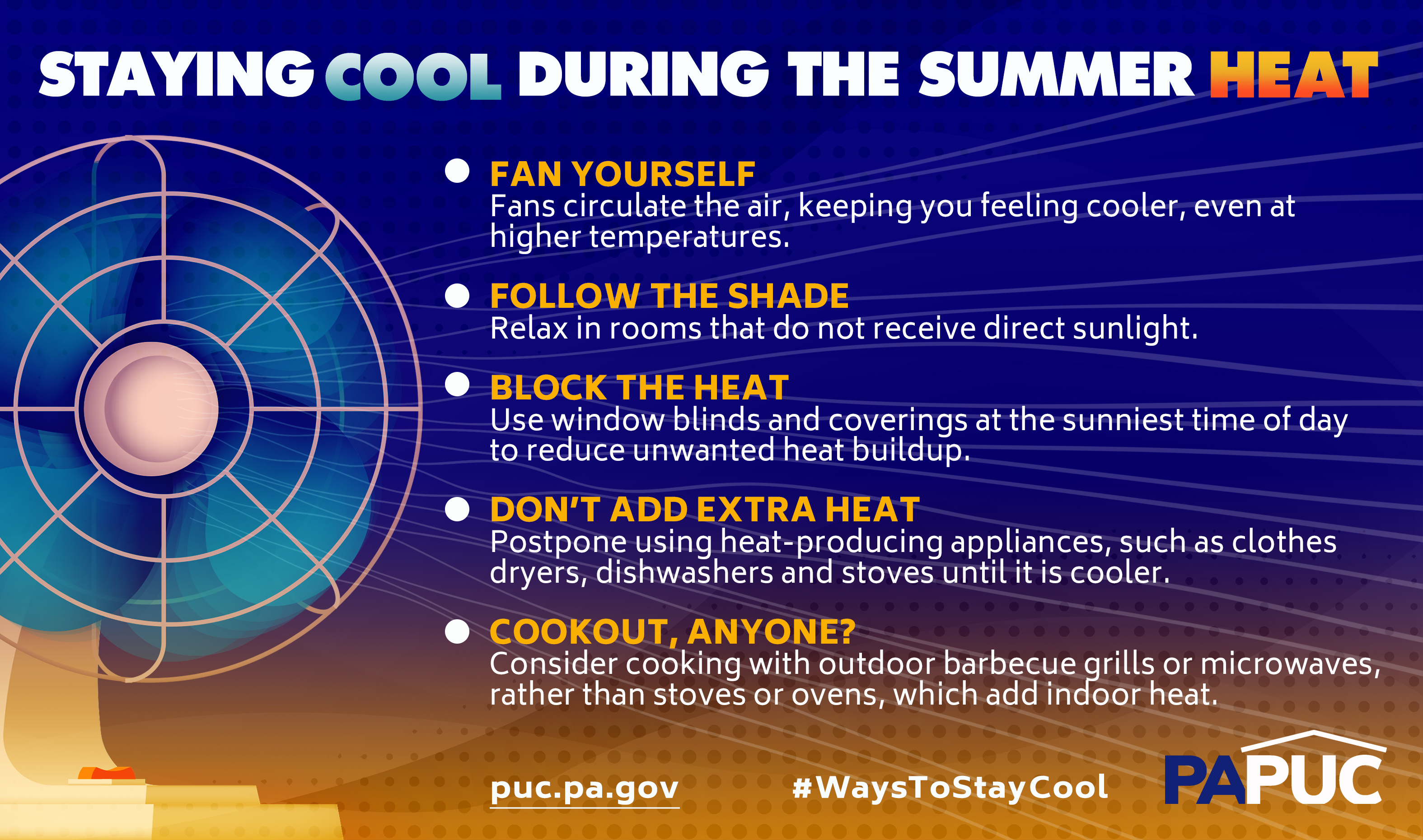 PUC Summer Cooling Tips 2024